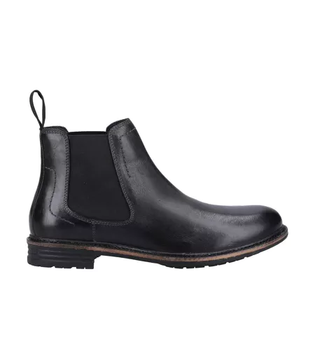 Bottines Chelsea Justin Homme Noir Hush Puppies