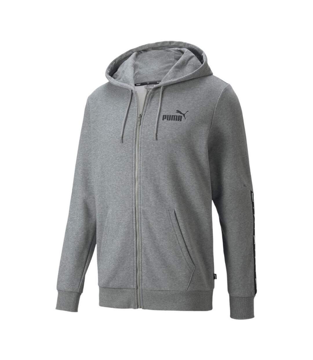 Sweat À Capuche Essential Homme Gris Puma-2
