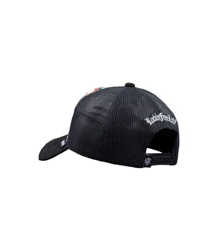 Casquette trucker avec filet bi-matière Dragon Rock'n Free Life