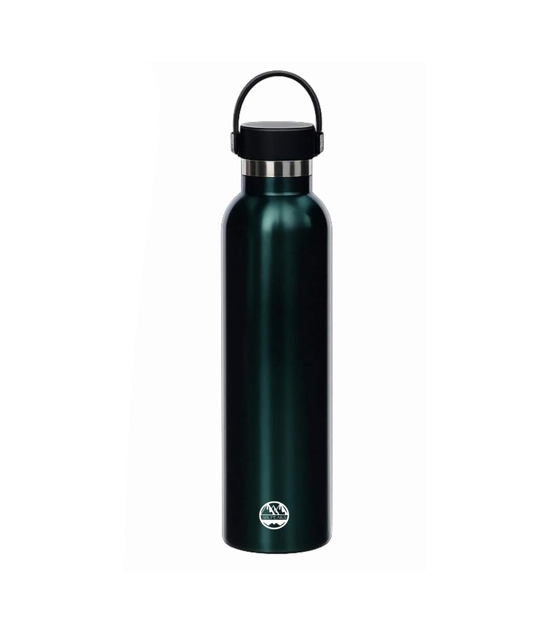 Bouteille Isotherme Extérieur Taille Unique Vert Sombre Six Peaks-1