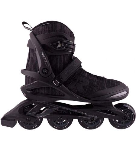 Patins À Roulettes Alignées Weft Thread Homme 42 Fr Noir Roces