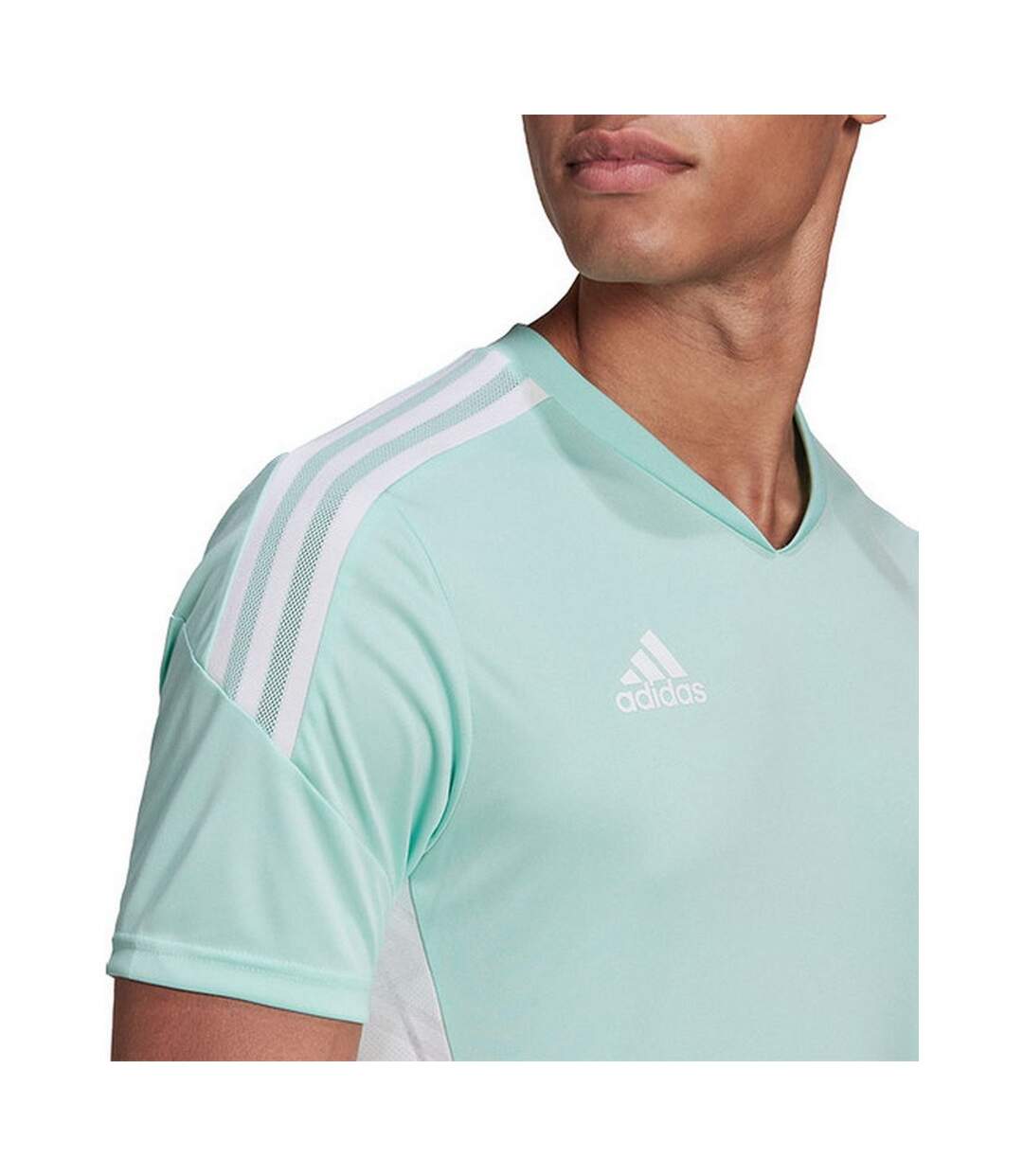 T-shirt Condivo Homme Bleu Adidas-4