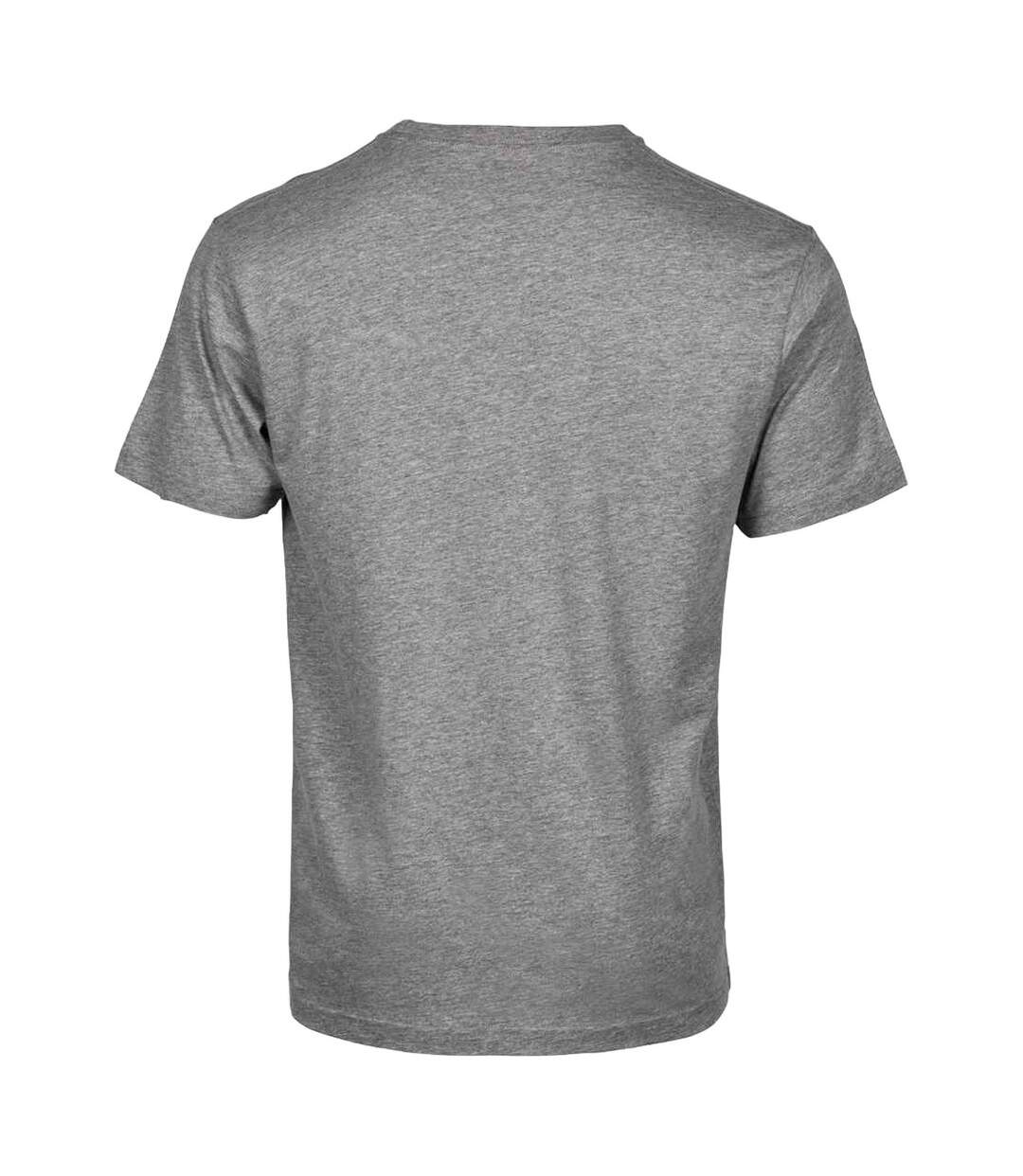 T-shirt power homme gris chiné Tee Jays