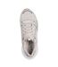 Baskets Edgeride Silver Eclipse Femme Blanc Cassé Skechers-3