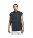 Unisex Adult Adi Cotton Basketball Tank Top Navy Adidas-4