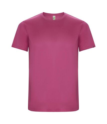Roly Mens Imola Short-Sleeved Sports T-Shirt (Rosette)