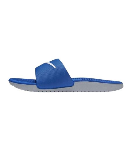 Claquettes Motif/style Logo Coffee Garçon Bleu Nike