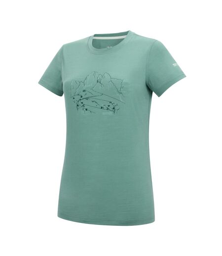 Womens/ladies Escade Protea T-shirt Ivy Moss Regatta