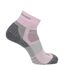 Pack Of 2  Mens Merino Wool Ankle Socks  Lilac Grey Salomon-2