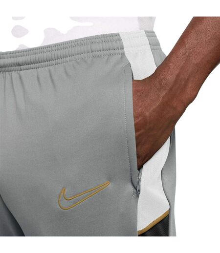 Mens Academy Tracksuit Bottoms Grey Gold Nike