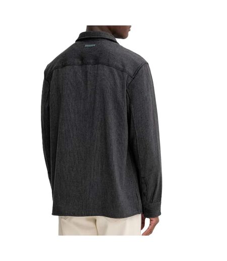 Chemise à rayures bleu homme calvin klein jeans corduroy