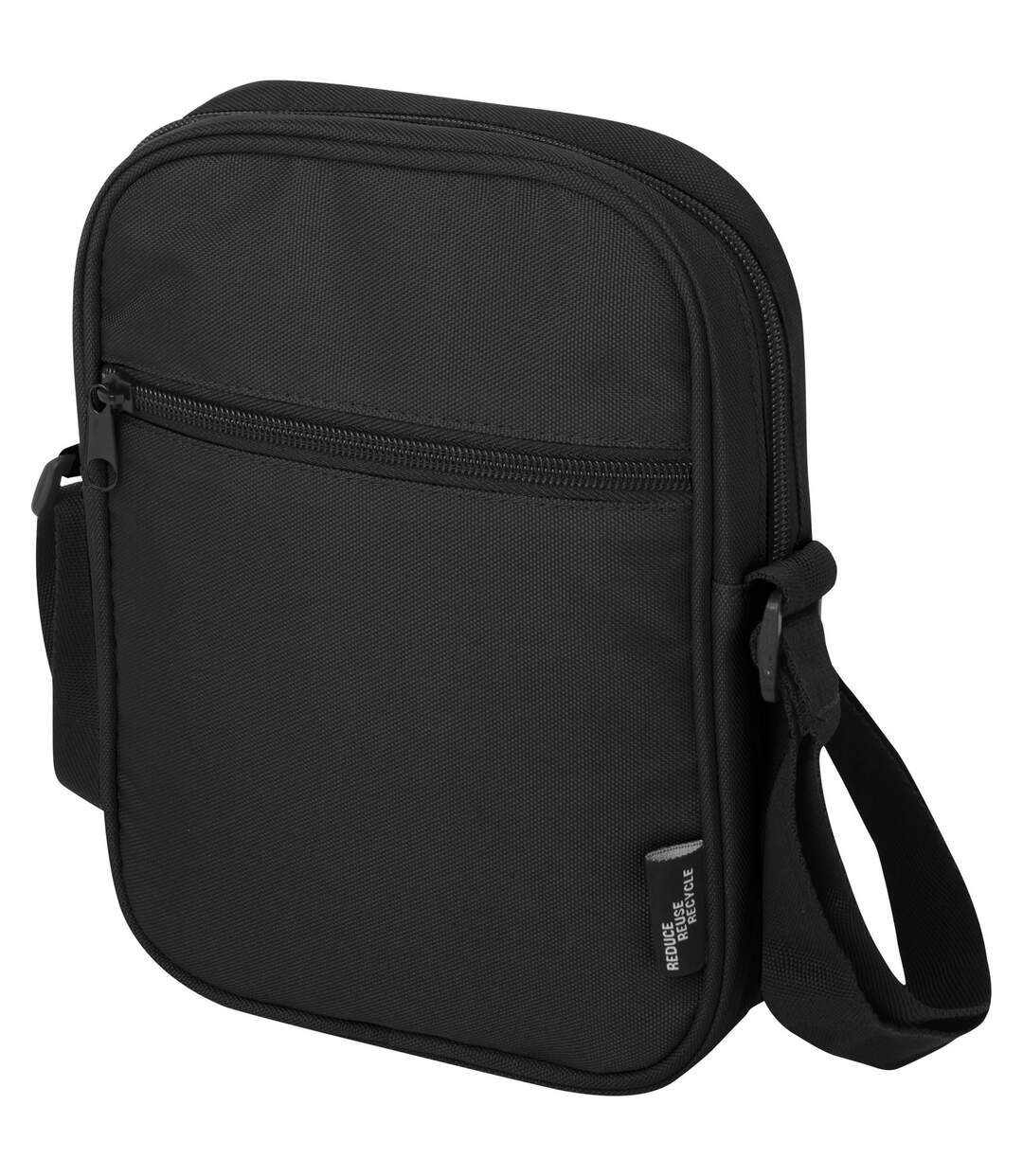 Byron recycled 2l crossbody bag one size solid black Generic-3