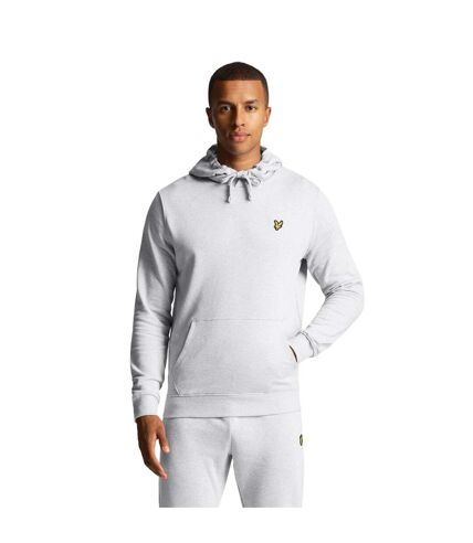 Sweat à capuche homme gris clair chiné Lyle & Scott Lyle & Scott