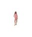 Womens/ladies Gingham Crop Top Red Nobody´s Child-1
