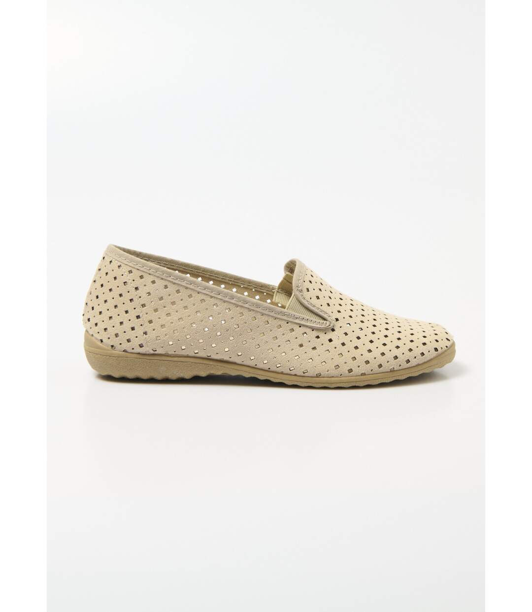 Mocassins élastiqués perforés largeur confort-2