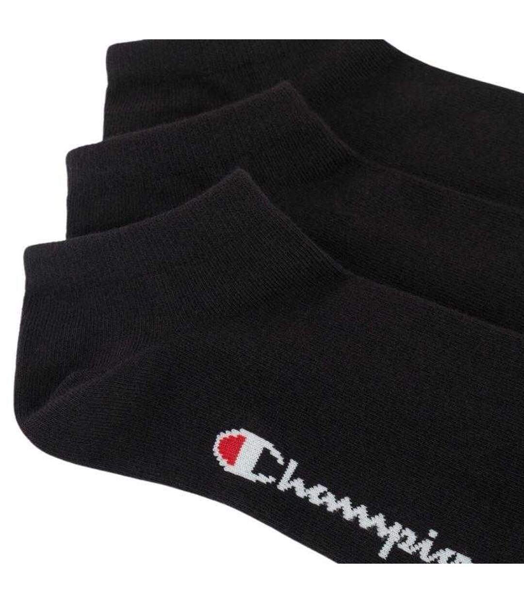 Chaussettes Motif/style Logo Adulte Noir Champion-2