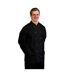 BonChef Adults Danny Long Sleeved Chef Jacket (Black)