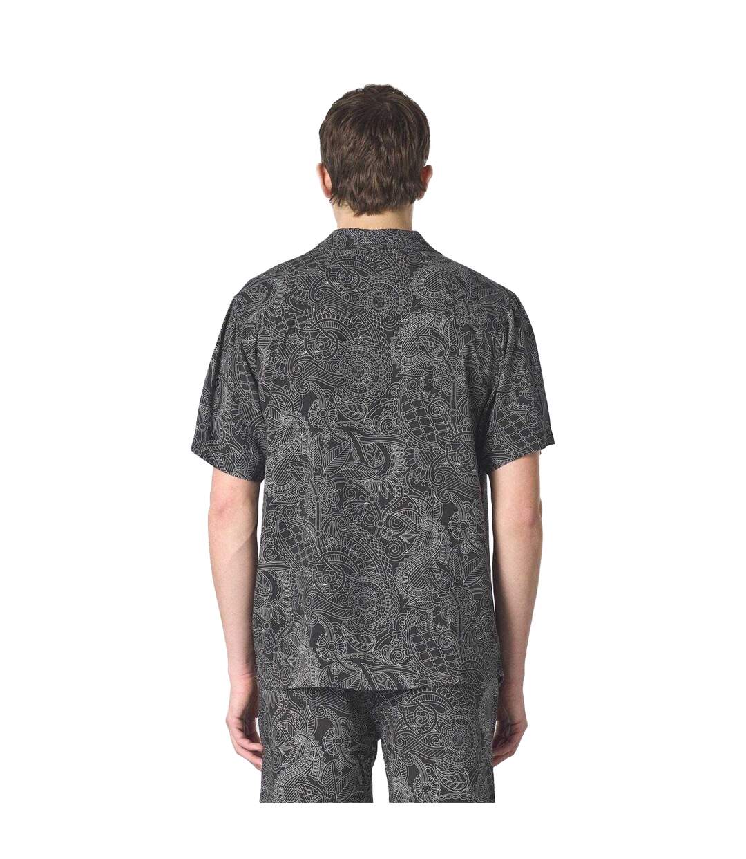 Chemise Motif/style Cachemire Reson Homme Noir Pretty Green-3