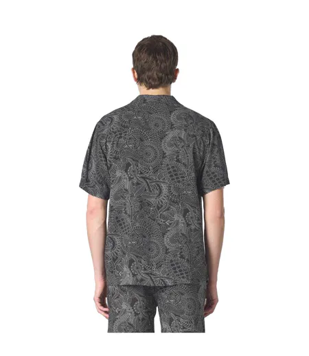 Chemise Motif/style Cachemire Reson Homme Noir Pretty Green