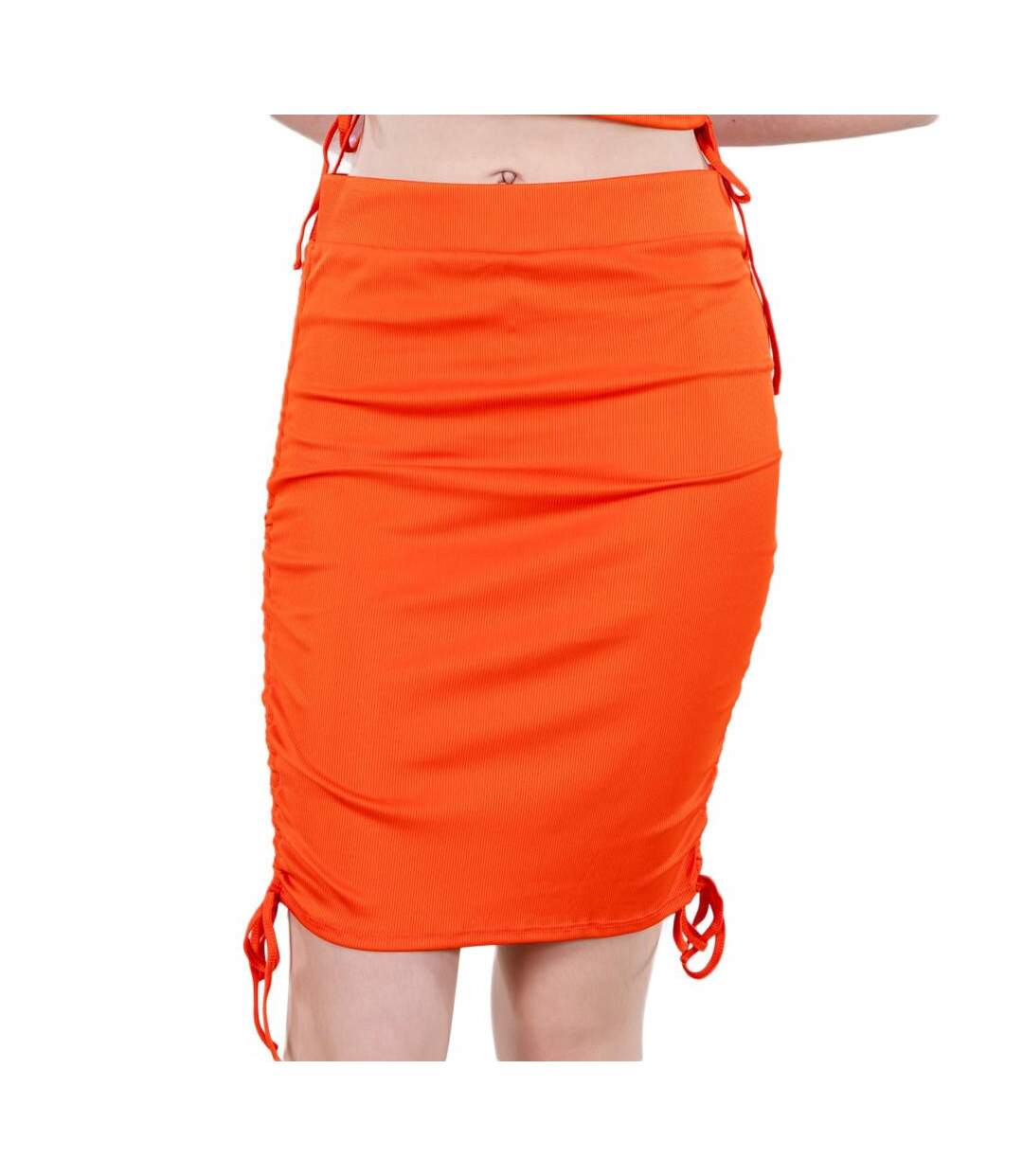 Jupe Orange Femme Vero Moda Jillian - L-1