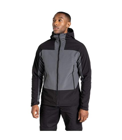 Veste softshell expert homme gris / noir Craghoppers