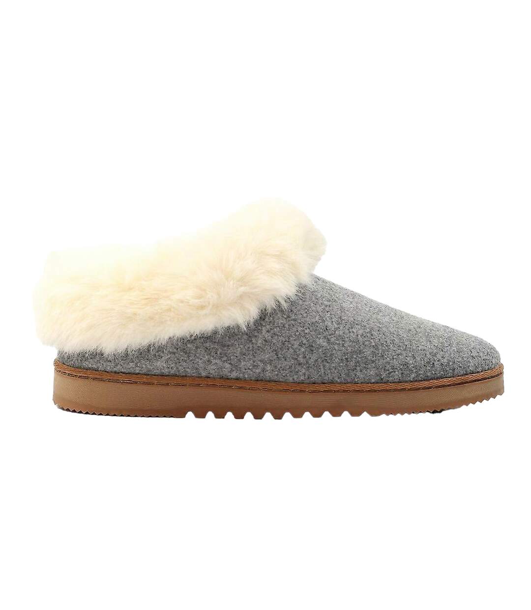 Chaussons Cranbrook Femme Gris Lunar-4