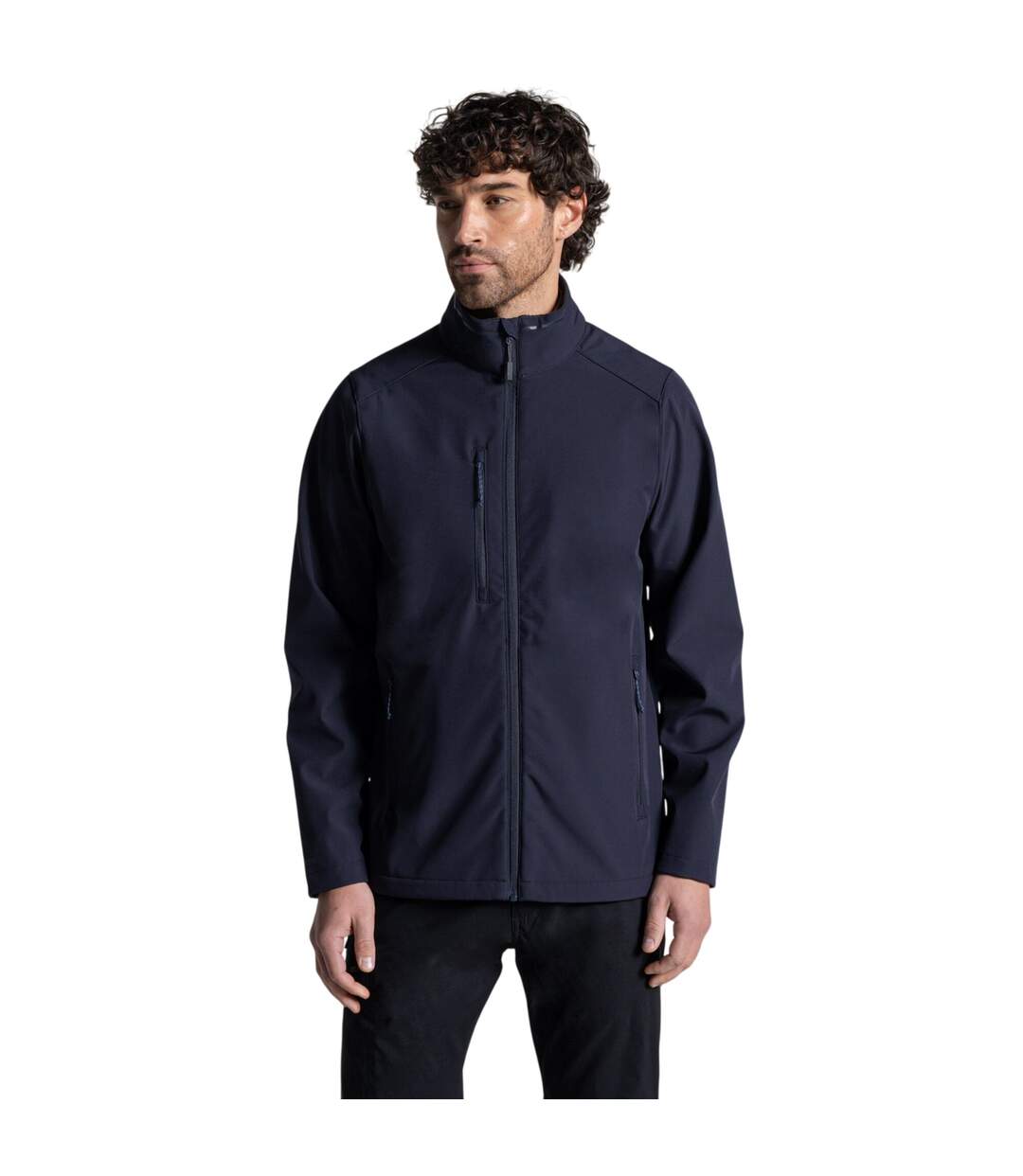 Mens Expert Soft Shell Jacket Dark Navy Craghoppers-1
