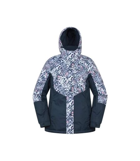 Blouson De Ski Motif/style Imprimé Animal Dawn Femme Lilas Mountain Warehouse