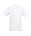 Henbury Mens Modern Fit Cotton Pique Polo Shirt (White)