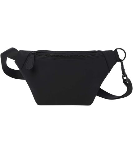 Turner Plain Waist Bag (Solid Black) (One Size)