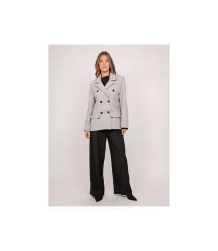 Caban court croisé drap doux UBEVE - Dona X Lisa