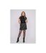 Jupe-short simili cuir effet portefeuille XYLISSE - Dona X Lisa-4