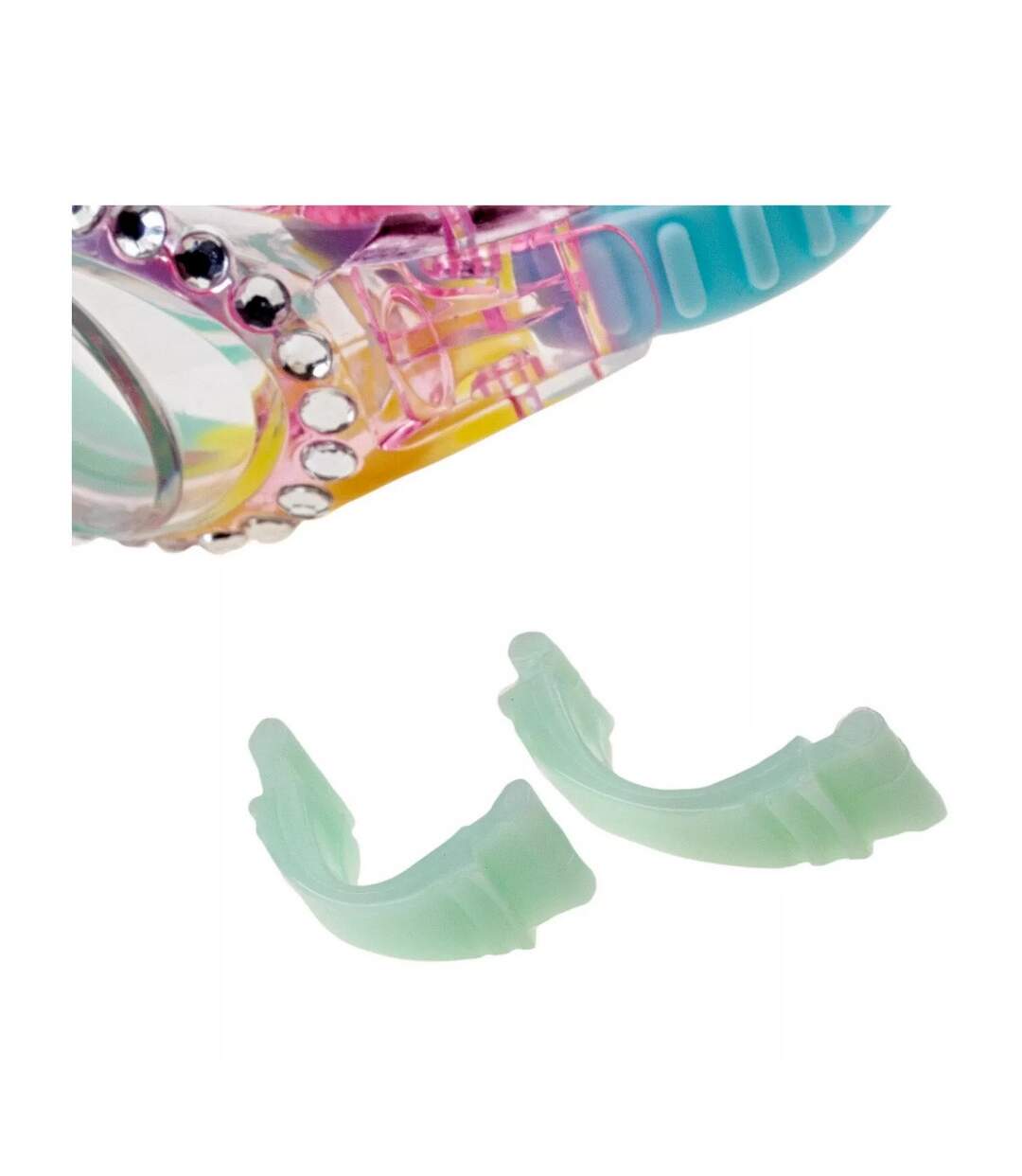 Aquawave - Lunettes de natation PRINCESSA - Enfant (Arc-en-ciel / Transparent / Transparent) - UTIG2721-2