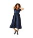 Robe midi emilrah femmes/dames bleu marine Regatta