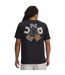 Mens Radial Wordmark T-shirt Black Under Armour-2