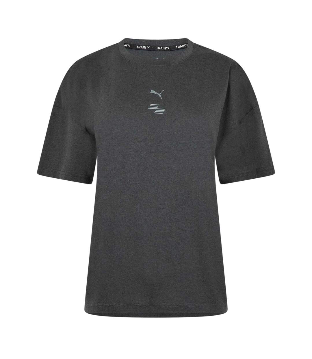 Womens/ladies Hyrox Performance Gym Top Dark Grey Puma-1