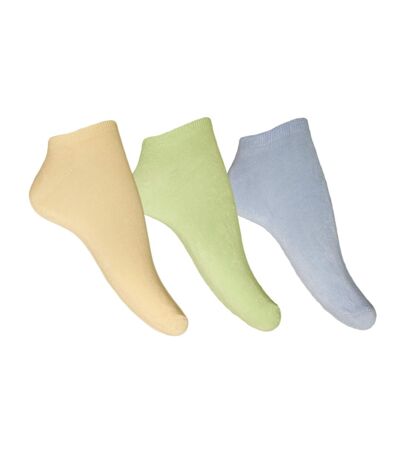 Simply Essentials Womens/Ladies Bamboo Trainer Socks (Pack Of 3) () - UTUT1584