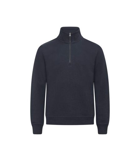 Unisex adult miami quarter zip pullover dark navy Clique