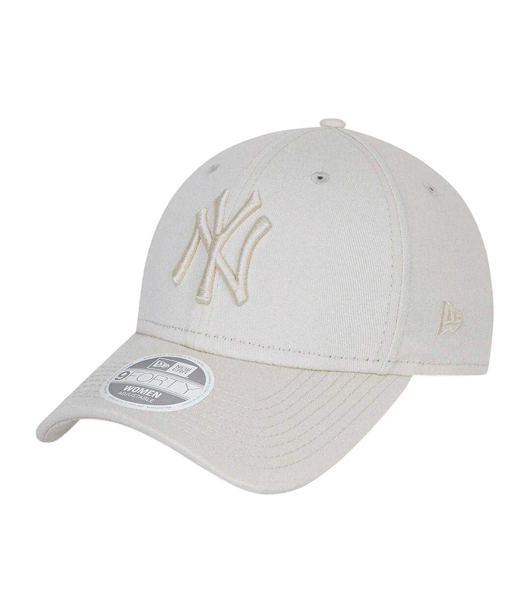 9forty Dad Hat White Print New Era-1