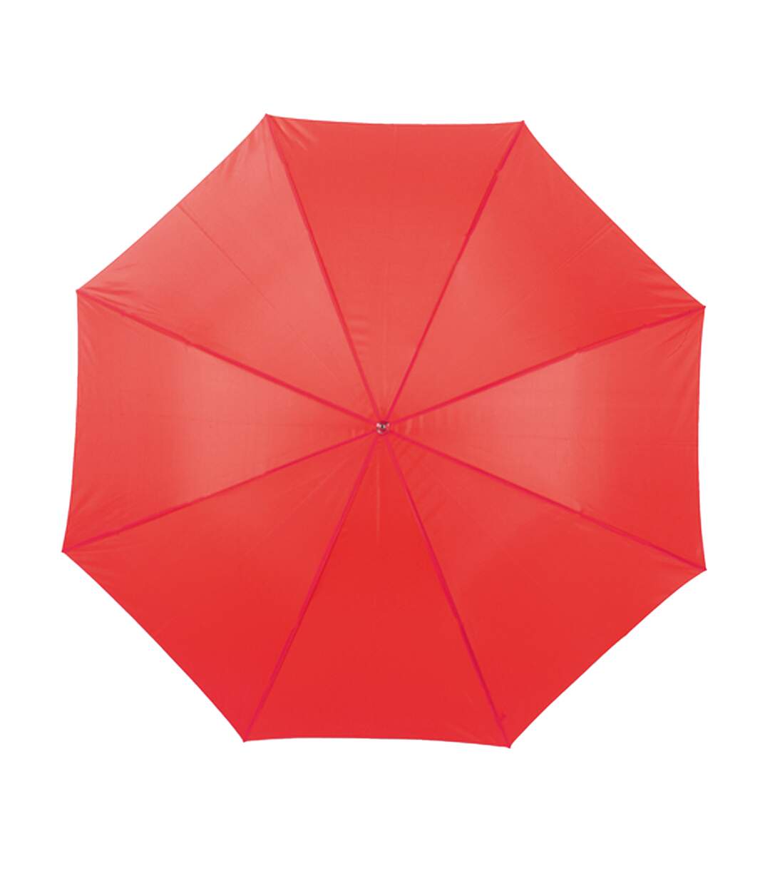 Parapluie Droit Motif/style Poignée En Bois 84 M X 104 Cm Rouge L-Merch-1