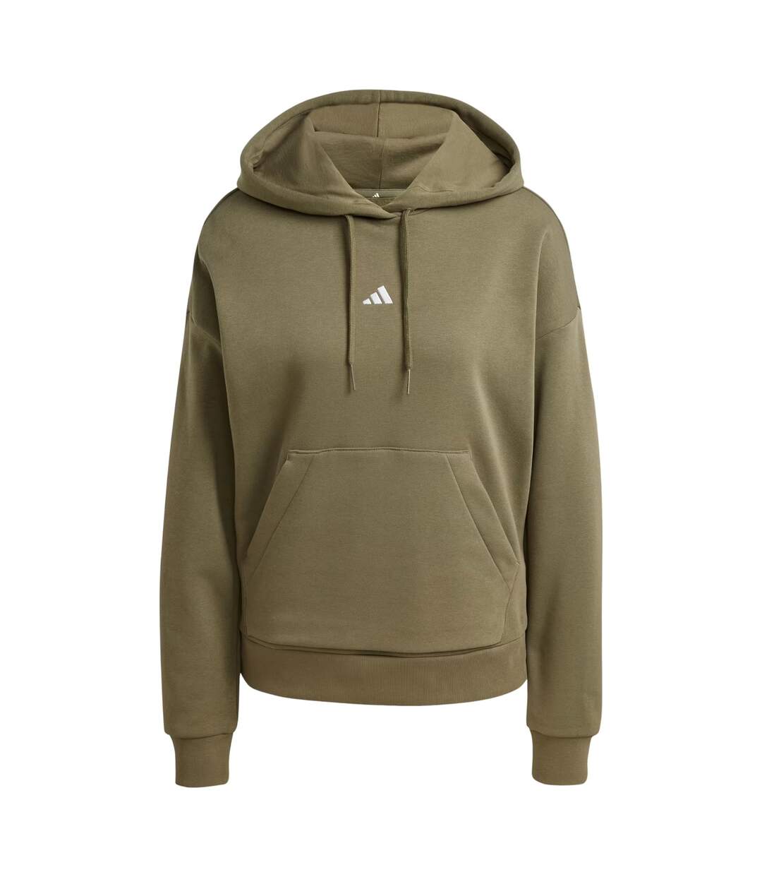 Sweat À Capuche Avec Cordons Femme Kaki Adidas-2