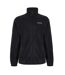 Mens Steens Walking Fleece Jacket Black Columbia-1