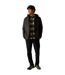 Veste Imperméable Et Isolante À Capuche Ajustable Motif/style Uni Frankie Homme Noir Regatta-1