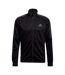 Mens Sereno 3 Stripes Aeroready Slim Track Jacket Black Adidas-1