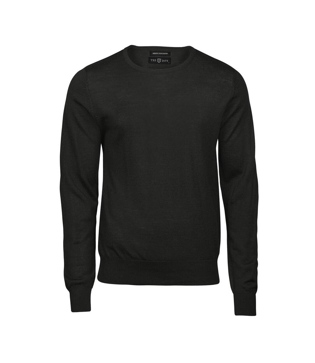 Mens Plain Crew Neck Sweatshirt Pine Tee Jays-1