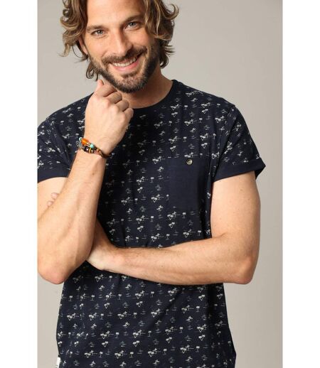 T-shirt en coton à manches courtes motif Hawaï COCOJUICE