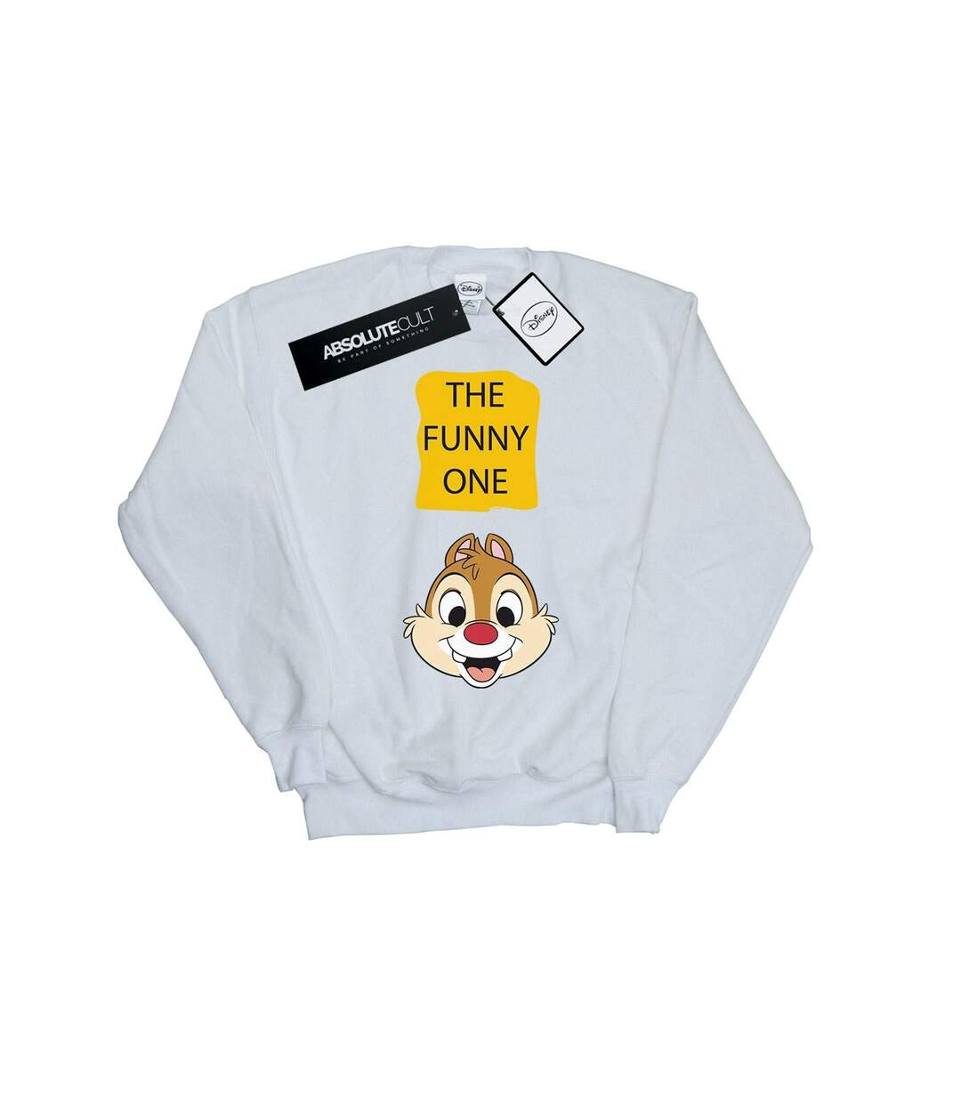 Disney Chip N Dale The Funny One Sweatshirt Femmes/Dames (Blanc) - UTBI27266-1