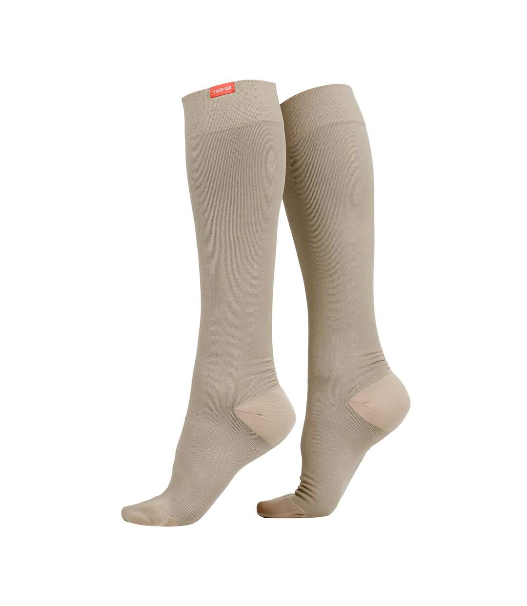 1 Pack Moisture Wicking Nylon Graduated Compression Socks | 15-20 mmHg-1