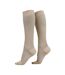 1 Pack Moisture Wicking Nylon Graduated Compression Socks | 15-20 mmHg-1