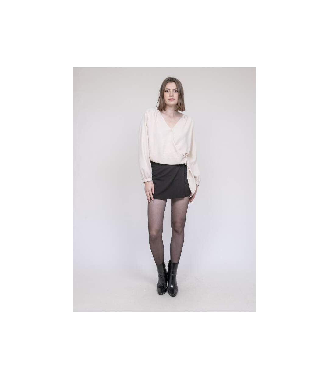 Blouse satinée ONESTA - Dona X Lisa-4
